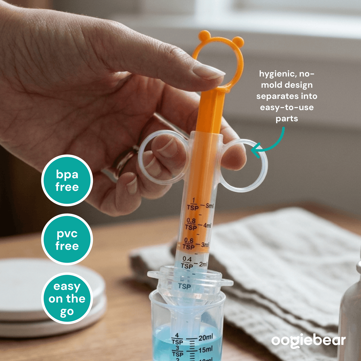 Oogiebear baby medicine syringe & feeder
