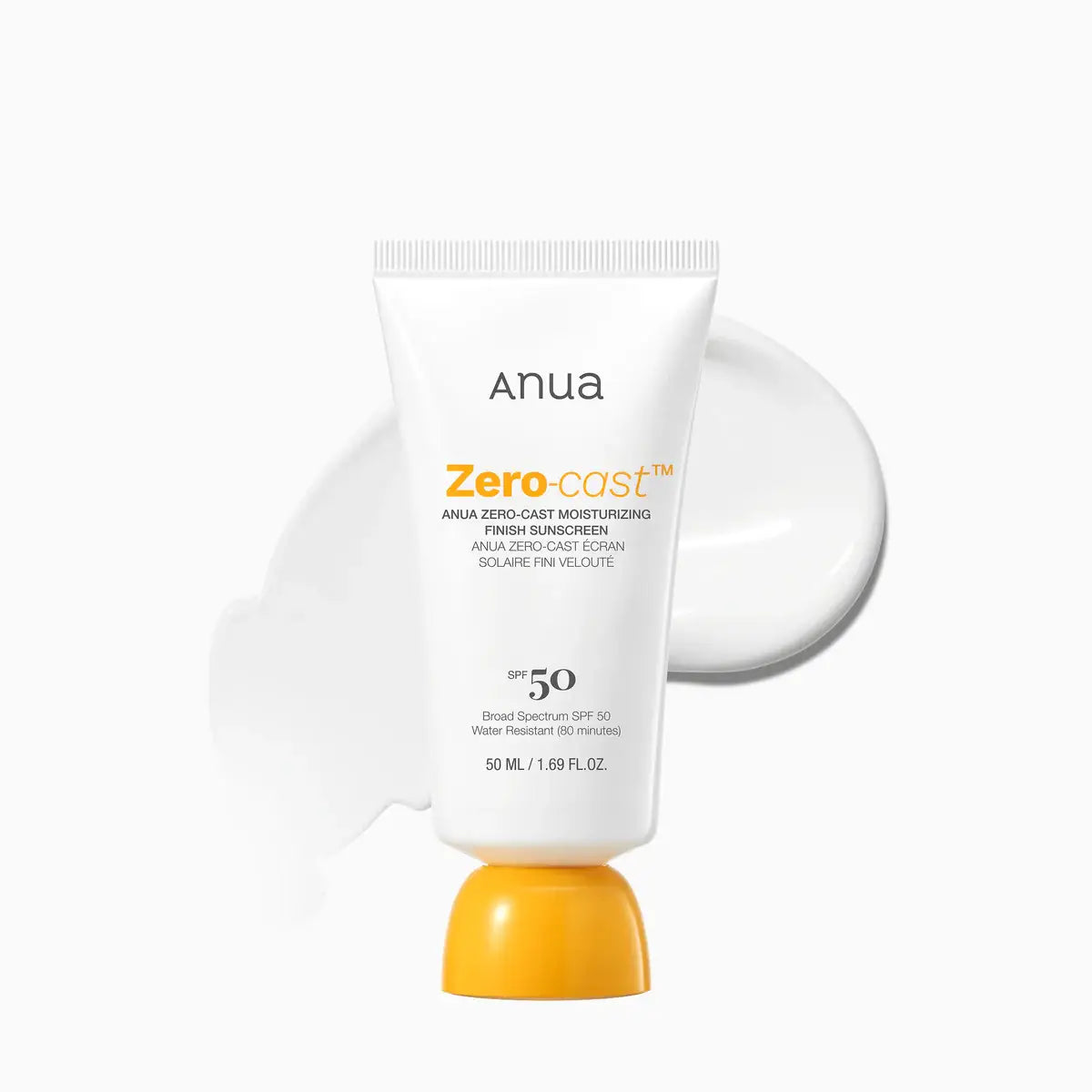 [Anua] Zero-Cast Moisturizing Finish Sunscreen, 50ml