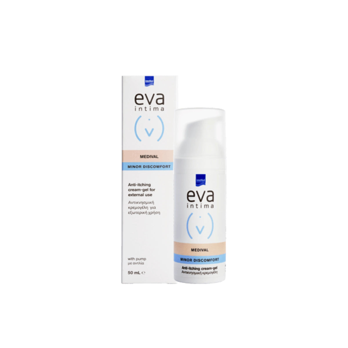 EVA Intima Medival Cream-Gel 50ml for External Irritation Relief