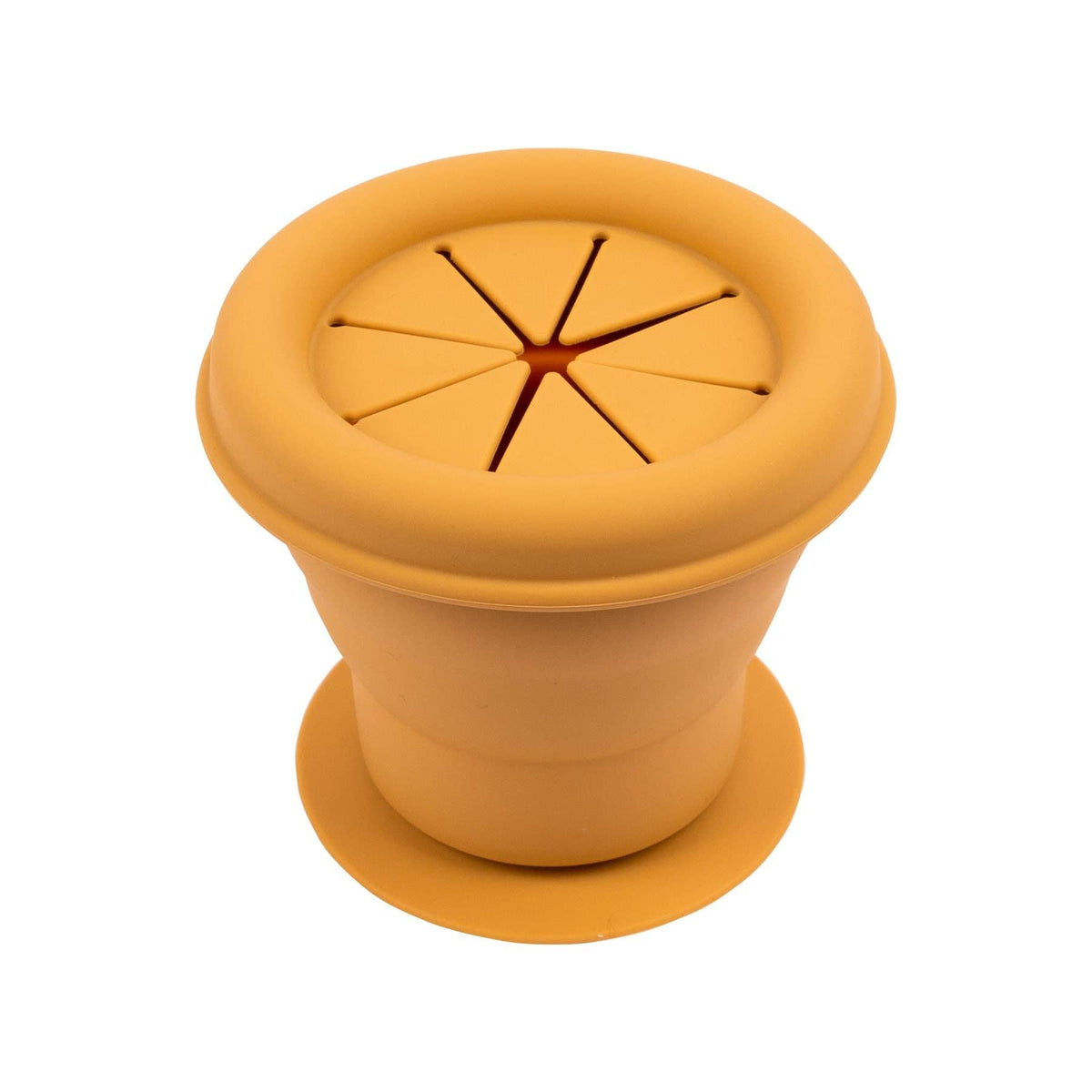 Baby Silicone Snack Pot - By Tiny Dining: Dusty Rose
