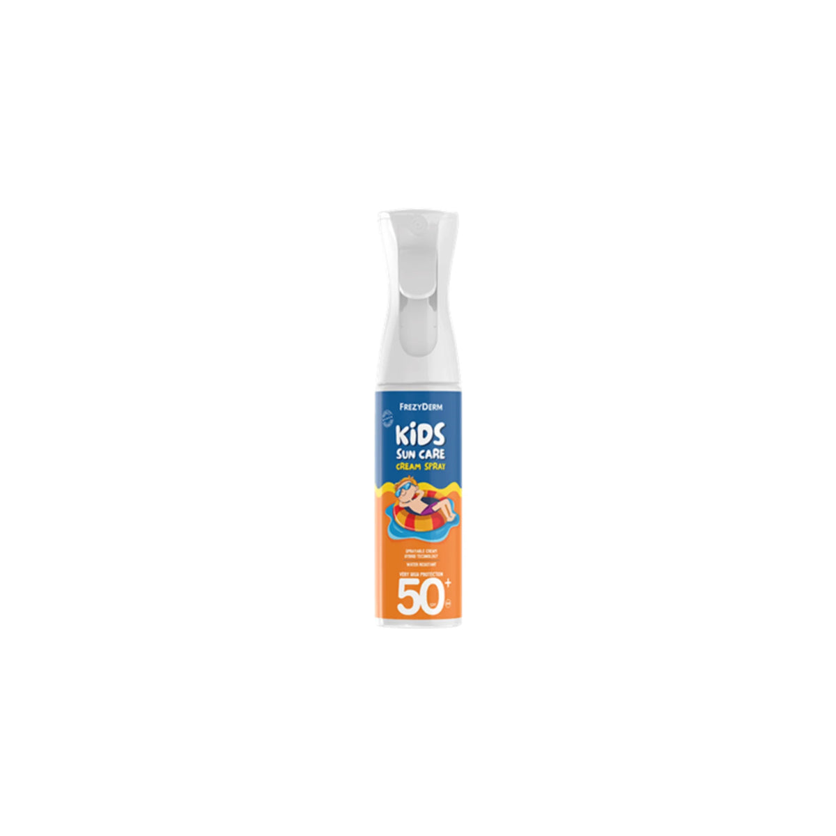 Frezyderm Kids Sun Care Cream Spray SPF 50 – Sunscreen spray for children with sensitive skin.
